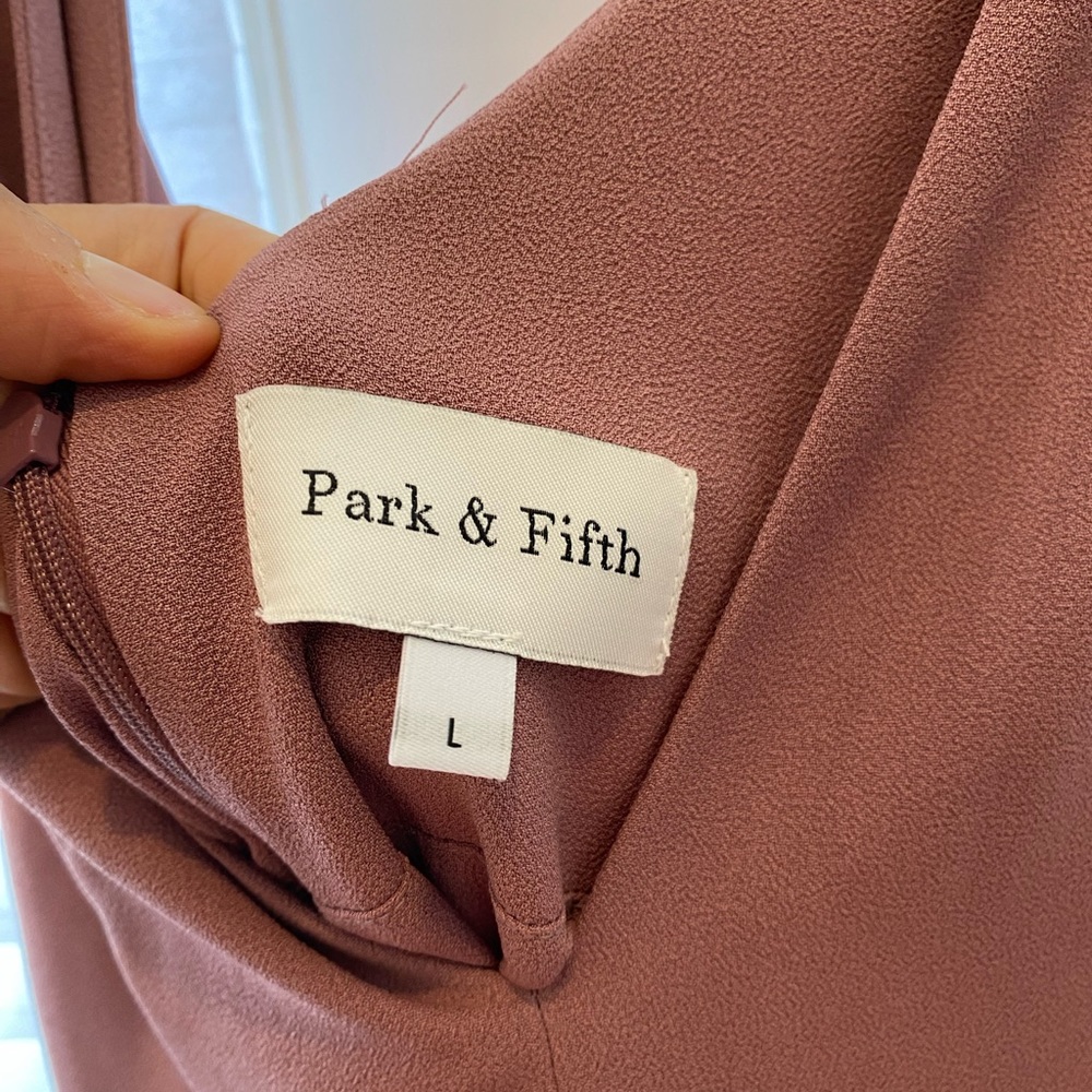 Park & Fifth - Mauve Lexington Dress Large